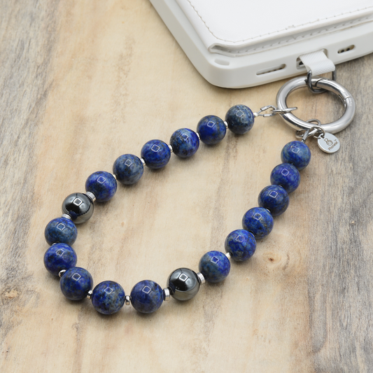 Focus - Lapis Lazuli and Hematite Phonelet™